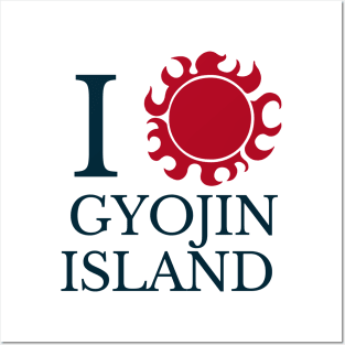 I LOVE GYOJIN ISLAND Posters and Art